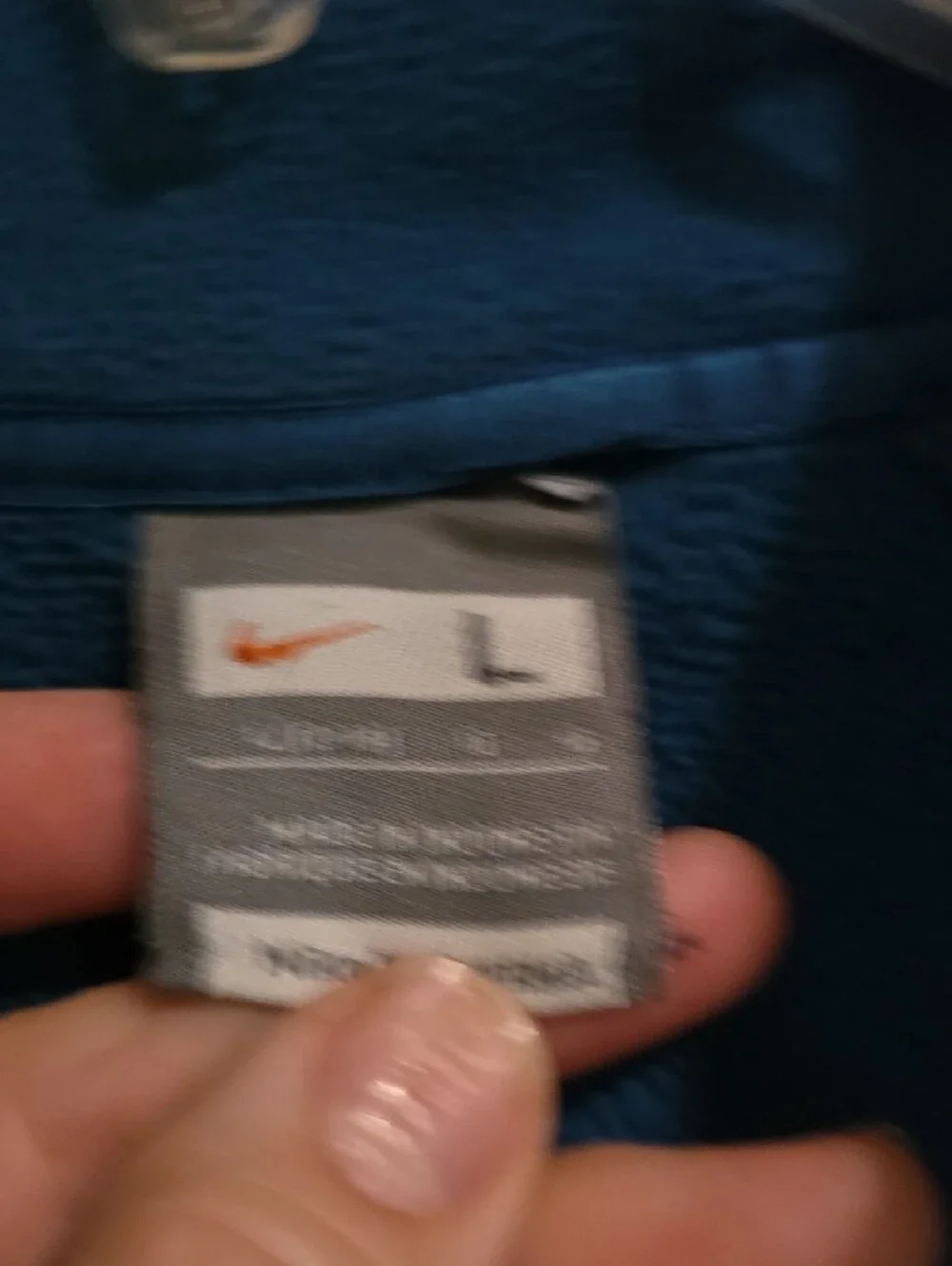 Nike Women's Teal Zip-Up Fleece Jacket